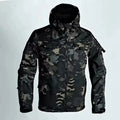 New Autumn Wintertactical Jackets Men Military Soft Shell Waterproof Windproof Hooded Jacket Outdoor Functional Multi-Pockets