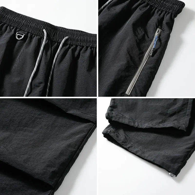 Women Hiking Pant Autumn Outdoor Sports Waterproof Paratrooper Pants Elastic Waist Camping Trousers Solid Cycling Fishing Pants