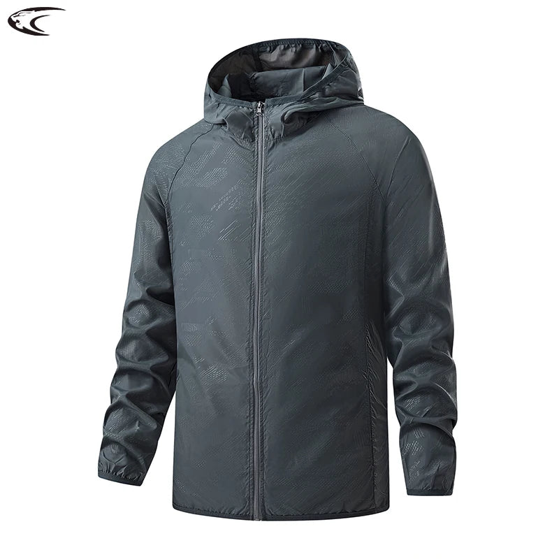Waterproof Hiking Jackets for Men and Women Sun Protection Windbreaker Camping Climbing Rain Coat Unisex Portable Clothes